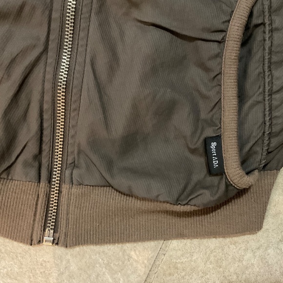 Casual zip up, mid sleeve cotton jacket, women’s size small - Picture 3 of 9